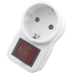 Entac ανταπτ. σούκο με διακόπτη epag-1ee-sw Entac ανταπτ. σούκο με διακόπτη epag-1ee-sw