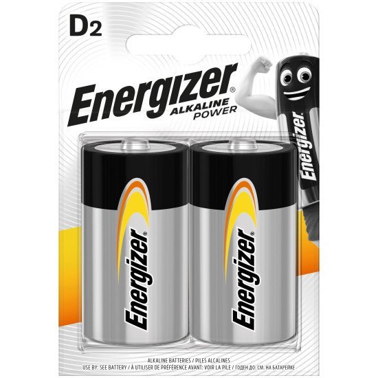 Energizer power αλκαλική d (2τμχ) Energizer power αλκαλική d (2τμχ)
