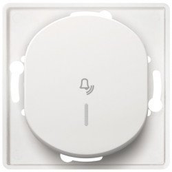Eon e610i.00 bell push-button switch with indication, white Eon e610i.00 bell push-button switch with indication, white
