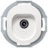 Eon e612i.0 tv aerial socket without cover frame for individual systems, white