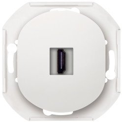 Eon e6163.0 hdmi/hdmi socket keystone without cover frame white