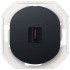 Eon e6163.e1 hdmi/hdmi socket keystone without cover frame soft-touch black