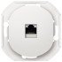 Eon e616s.0 data socket without cover frame 1xrj45 cat 6a ftp, white