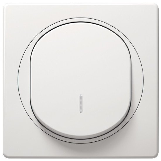 Eon e627.00 alternative switch with indication, white