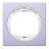 Eon e6801.v0 one-gang frame 80x80, lavander with white holder