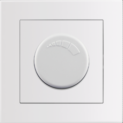 Entac arnold recessed wall switch dimmer max.200w white