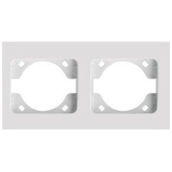 Entac Arnold Horizontal Wall Frame 2 White