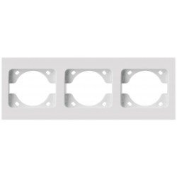 Entac Arnold Horizontal Wall Frame 3 White