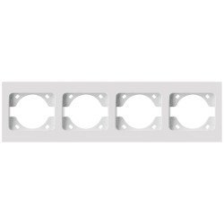 Entac Arnold Horizontal Wall Frame 4 White