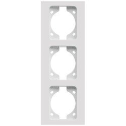 Entac Arnold Vertical Wall Frame 3 White