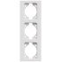 Entac Arnold Vertical Wall Frame 3 White
