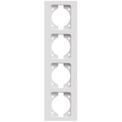 Entac Arnold Vertical Wall Frame 4 White