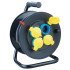 Entac Socket Ip44 Cable Reel 4 Sockets 20M