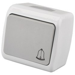 Entac stephan surface mounted doorbell switch ip54 Entac stephan surface mounted doorbell switch ip54