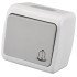 Entac stephan surface mounted doorbell switch ip54