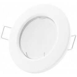 Avide gu10 πλαίσιο στρογγυλό άσπρο