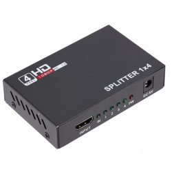 HDMI SPLITTER 1 IN / 4 ΟΘΟΝΕΣ