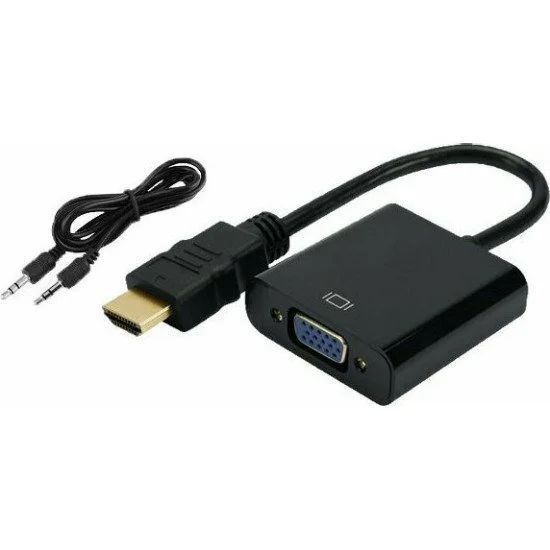 Adaptor hdmi σε vga + audio 0.2m
