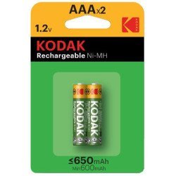 Kodak Επαναφορτιζόμενη ΗR03 650mAh AAA (2τμχ)