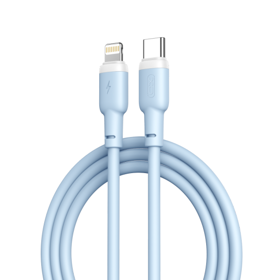 Xo Nb208 Liquid Silicone Data Lightning Cable Blue Xo Nb208 Liquid Silicone Data Lightning Cable Blue