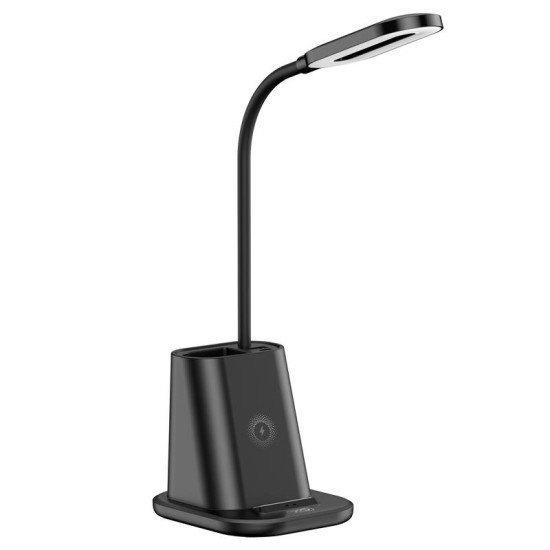 Xo Wx032 (Pen Holder, Desk Lamp, Wireless Charger) 3 In 1 25W Wireless Charger