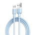 Xo Nb208 Liquid Silicone Data Micro Cable Blue