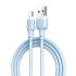 Xo Nb208 Liquid Silicone Data Typec Cable Blue