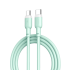 Xo Nb208 Liquid Silicone Data Typec Cable Green