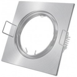 Avide gu10 πλαίσιο τετράγωνο σαγρέ σατέν νικέλιο Avide gu10 πλαίσιο τετράγωνο σαγρέ σατέν νικέλιο