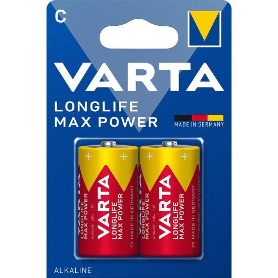 Varta longlife max lr14 c (2τμχ)