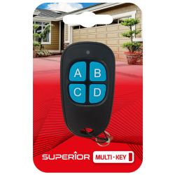 Superior multi-key (rf 433.92-868 mhz)