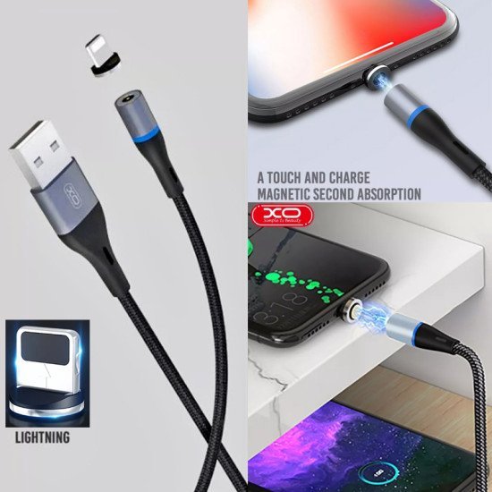 Xo nb125 μαγνητικό usb καλώδιο lightning