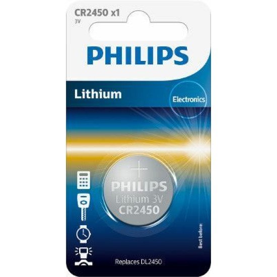 Philips Lithium Cr2450 (1 Piece)