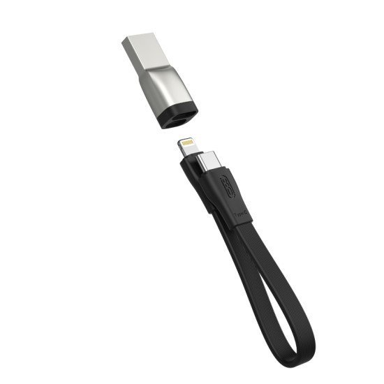 Xo nbq170b  20cm qc type-c σε lightning