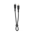 Xo Nb-Q248A Suluo Series Portable Silicone Type-C To Lightning 27W L=25Cm Strip Cable Black