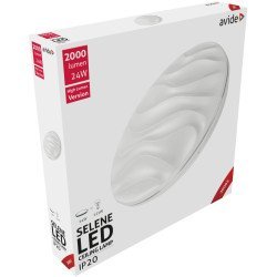 Avide led μοντέρνα πλαφονιέρα οροφής selene 24w 380*70mm θερμό 3000k Avide led μοντέρνα πλαφονιέρα οροφής selene 24w 380*70mm θερμό 3000k