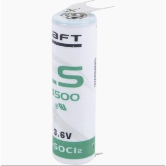 Saft ls14500 3.6v 2600mah λαμα ιδια
