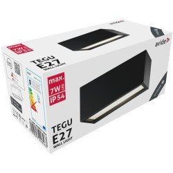 Avide εξωτερικό φωτιστικό τοίχου tegu 1xe27 ip54