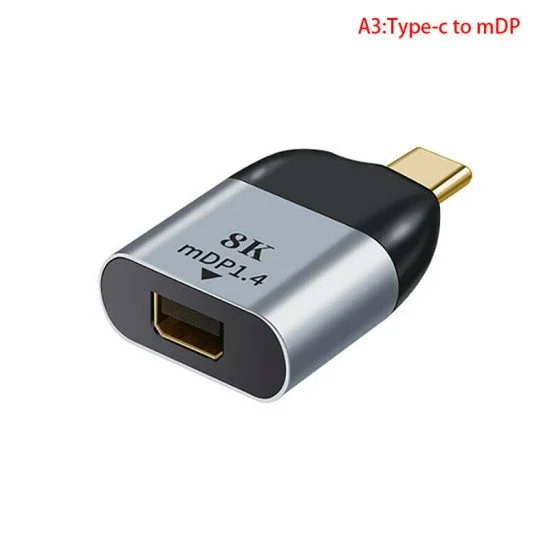 Αντάπτορας mini type-c to minidp female Αντάπτορας mini type-c to minidp female
