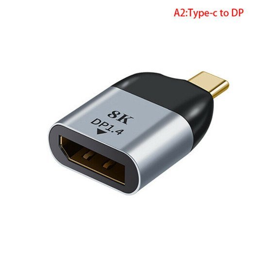 Αντάπτορας mini type-c to 8k dp Αντάπτορας mini type-c to 8k dp