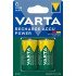 Varta επαναφορτιζόμενη r2u c 3000mah (2τμχ)