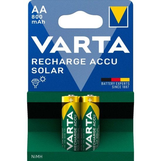 Varta solar 800mah hr6 aa (2τμχ)