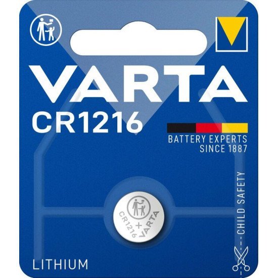 Varta κουμπί λιθίου cr1216 (1τμχ)