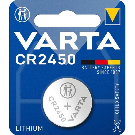 Varta κουμπί λιθίου cr2450 (1τμχ)