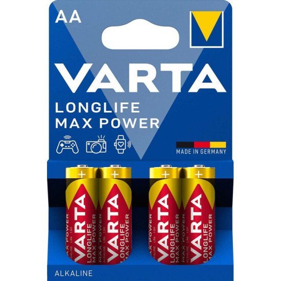 Varta longlife max lr6 aa (4τμχ)