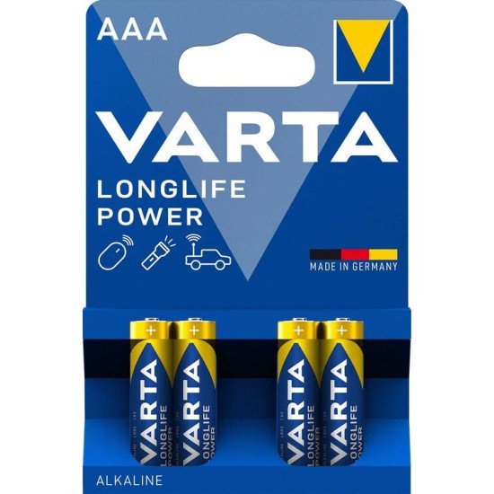 Varta longlife power lr03 aaa (4τμχ)