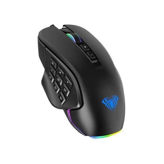 Mouse Aula H510 Rgb Wired Usb Black New