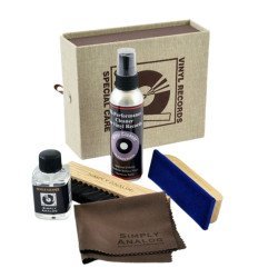 Simply Analog Vinyl Record Cleaning Boxset Deluxe Edition Καφέ Simply Analog Vinyl Record Cleaning Boxset Deluxe Edition Καφέ