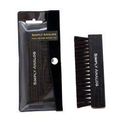 Simply Analog Βουρτσάκι Καθαρισμού Δίσκων Με Ξύλινη Βάση Μαύρο Simply Analog Βουρτσάκι Καθαρισμού Δίσκων Με Ξύλινη Βάση Μαύρο