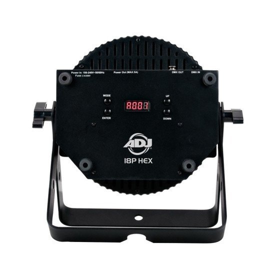 Adj 18P Hex Led Par